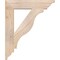 Ekena Millwork Funston Traditional Smooth Bracket, Douglas Fir, 3 1/2"W x 20"D x 24"H BKT04X20X24FST01SDF - alternate 3